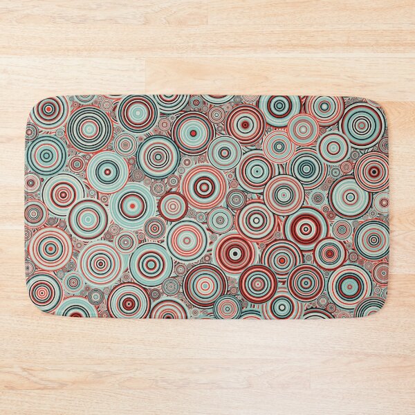 Item preview, Abstract Generative Art color distributed circles dots  designed and sold by IuriiVlasenko.