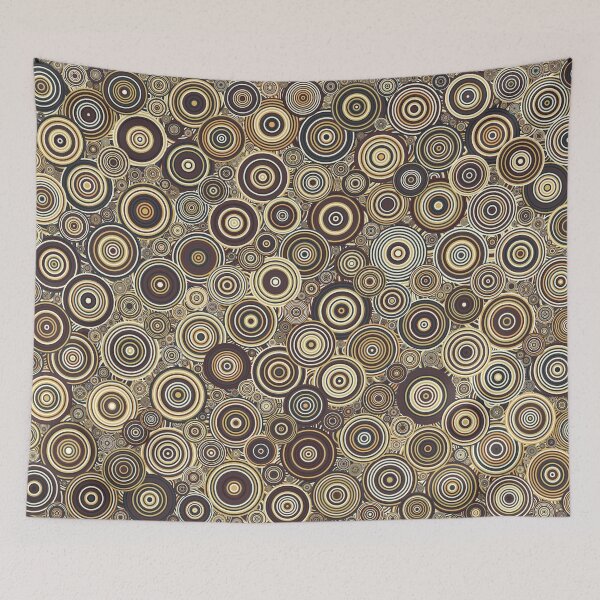 Item preview, Abstract Generative Art color distributed circles dots  designed and sold by IuriiVlasenko.