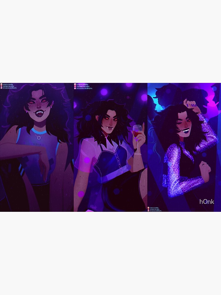 "Night out set" Poster by h0nk Redbubble