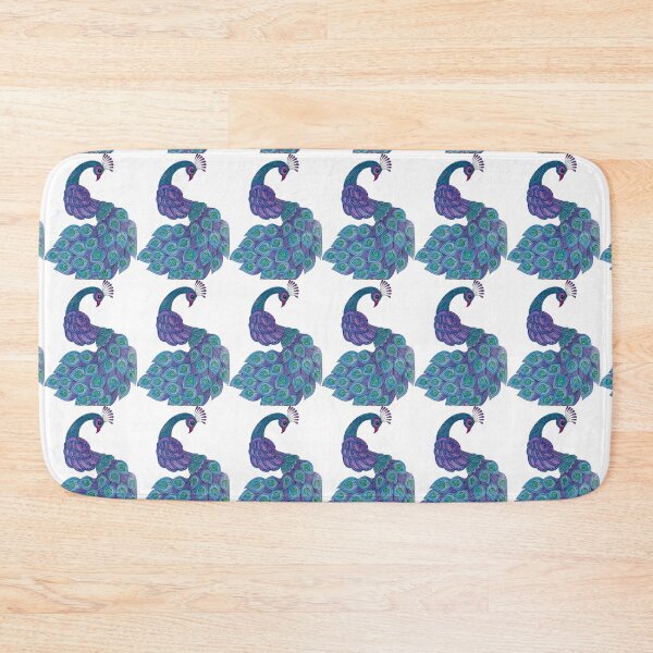 Item preview, Hand coloured image of a peacock designed and sold by JuliaWatkins.