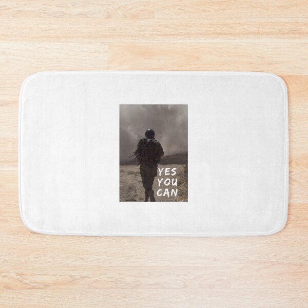 Item preview, Yes you can A soldier ran through thick smoke designed and sold by yeshayad.