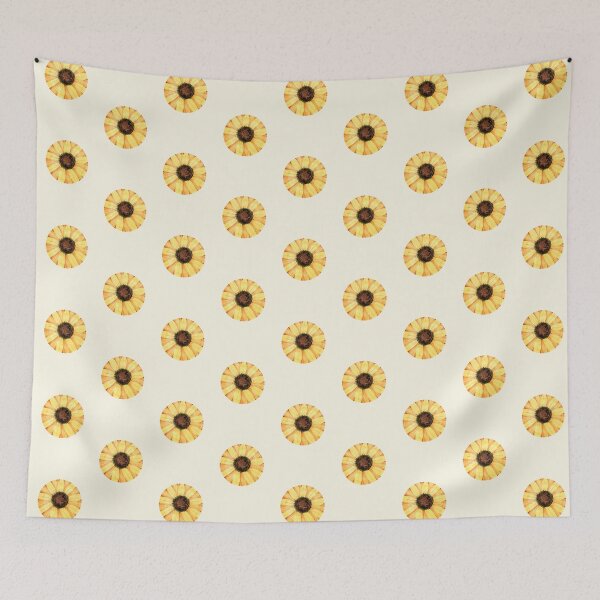 Item preview, Sunflower - Round - Watercolour Painting designed and sold by Pattokarts.