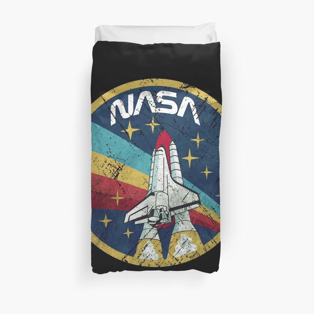 Nasa Vintage Colors V01 Duvet Cover