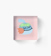 Cute Mudkip Acrylic Block