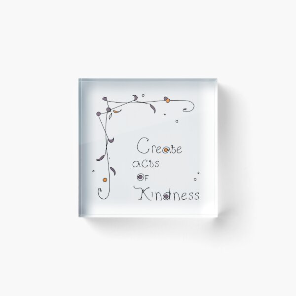 Item preview, 'Create / A Record of: Acts of Kindness' by Hannah Stringer (Stringer Things) designed and sold by stringerthings.
