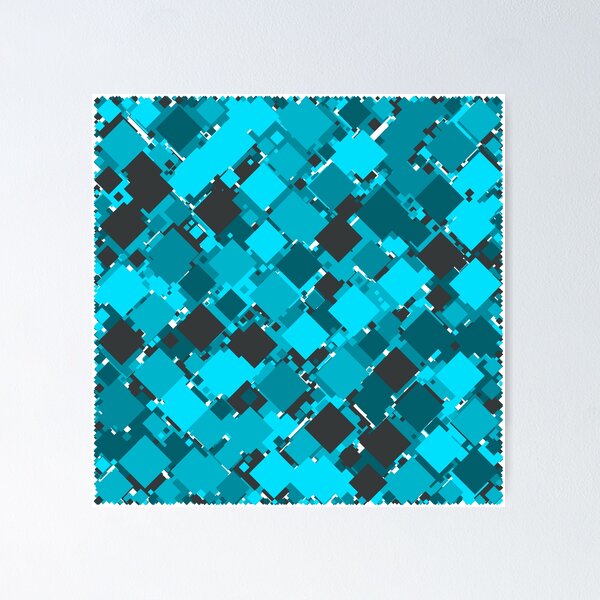 Item preview, Abstract Generative Art color distributed squares polygons background illustration designed and sold by IuriiVlasenko.