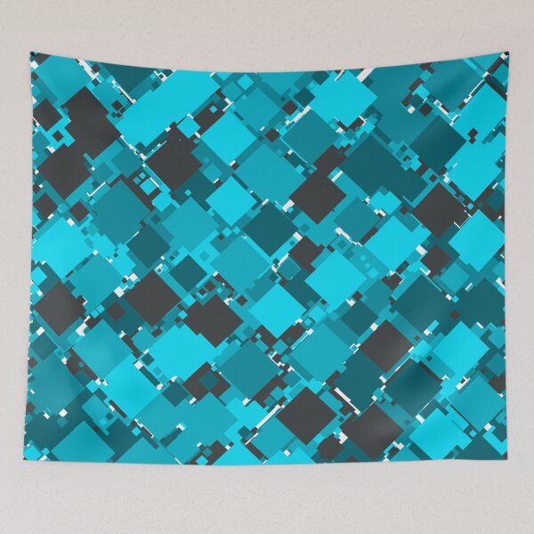 Item preview, Abstract Generative Art color distributed squares polygons background illustration designed and sold by IuriiVlasenko.