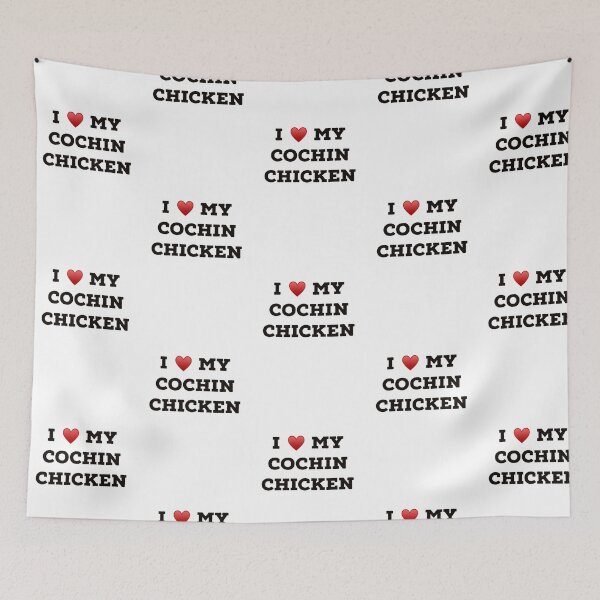 Item preview, I Love My Cochin Chicken designed and sold by Yviemakes.