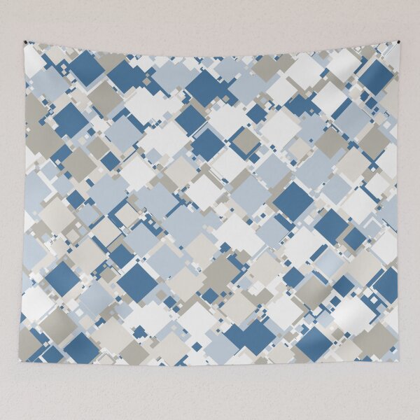 Item preview, Abstract Generative Art color distributed squares polygons background illustration designed and sold by IuriiVlasenko.
