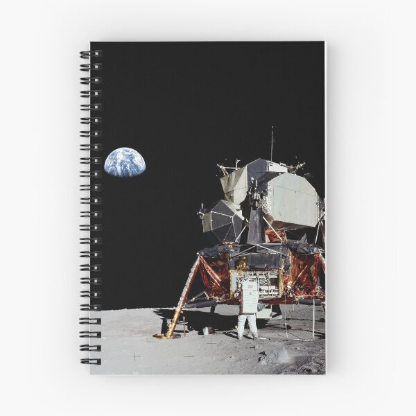 Item preview, Aldrin and Apollo 11 Lunar Module Eagle panorama designed and sold by Weston  Westmoreland.