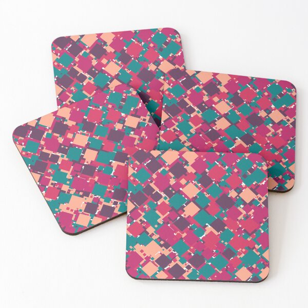 Item preview, Abstract Generative Art color distributed squares polygons background illustration designed and sold by IuriiVlasenko.