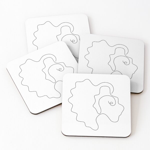 Item preview, leo zodiac sign simple line designed and sold by forcadellarte.
