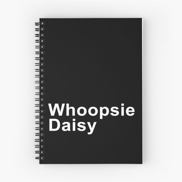 Item preview, Whoopsie Daisy Bold White Text design designed and sold by GetItGiftIt.