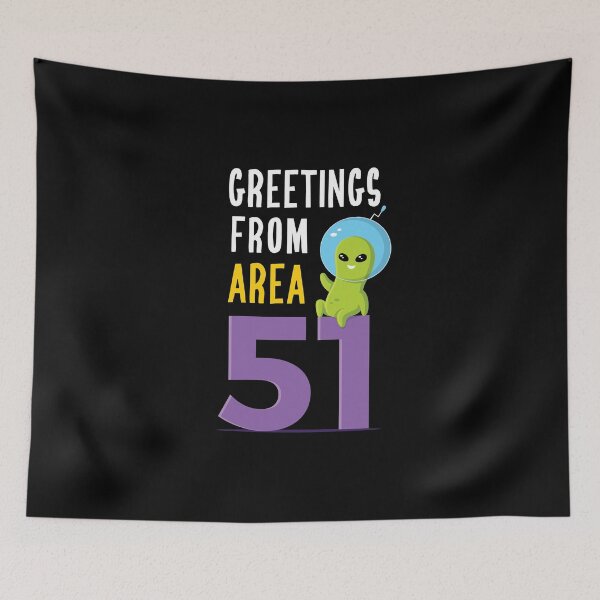 Item preview, Greetings From Area 51 designed and sold by zoljo.