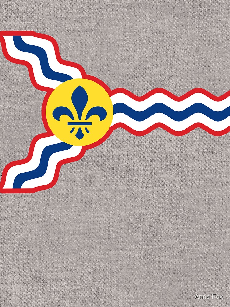 Saint St. Louis STL Flag Pullover Hoodie