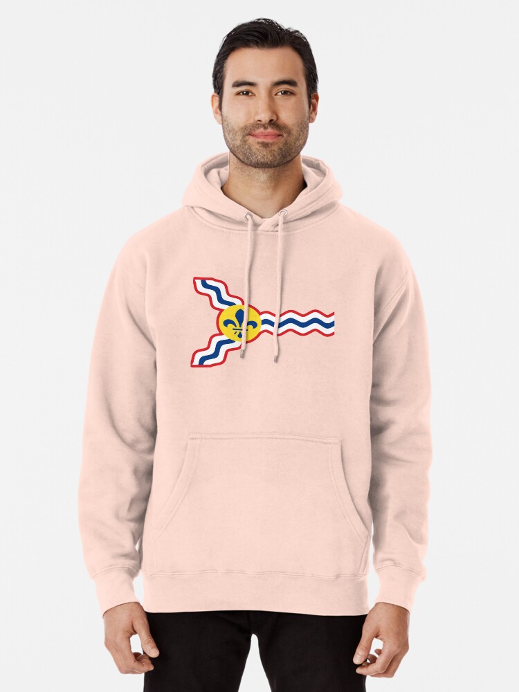 Saint St. Louis STL Flag Pullover Hoodie