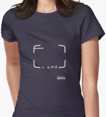 through the viewfinder Women's Fitted T-Shirt