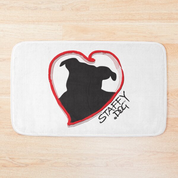 Item preview, Staffy Dog in my Heart designed and sold by StaffyDognCo.