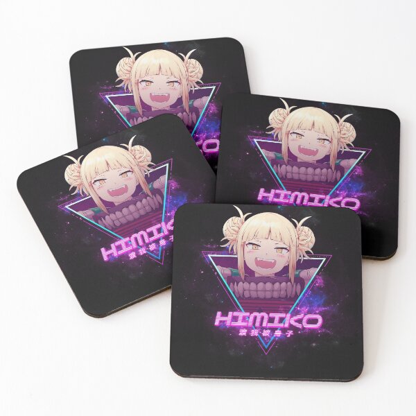 Boku no Hero Academia (Himiko Toga Aesthetic) Coasters (Set of 4)