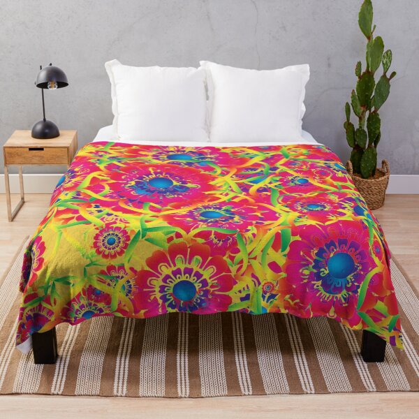 Item preview, Colorful floral artwork designed and sold by Gaspar Avila.