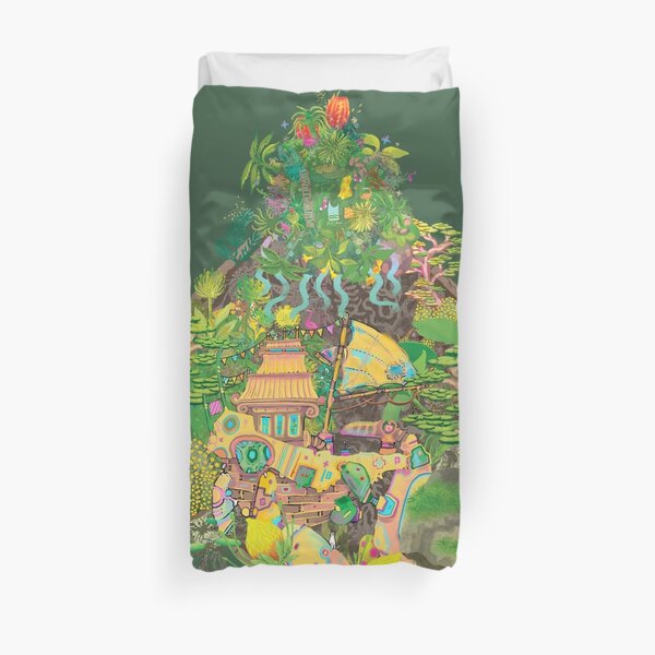 Junk Garden Duvet Cover