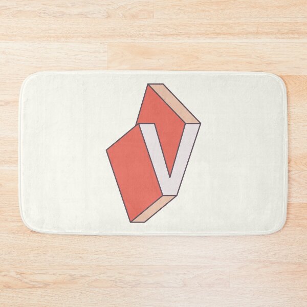 Item preview, V illustrated alphabet letter designed and sold by freshinkstain.