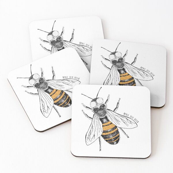 Item preview, Save the Bees designed and sold by Geek-topia.
