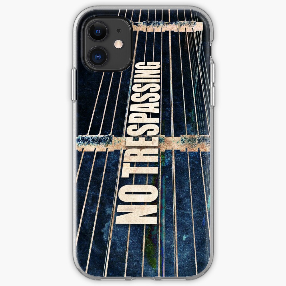 No Trespassing iPhone Case & Cover