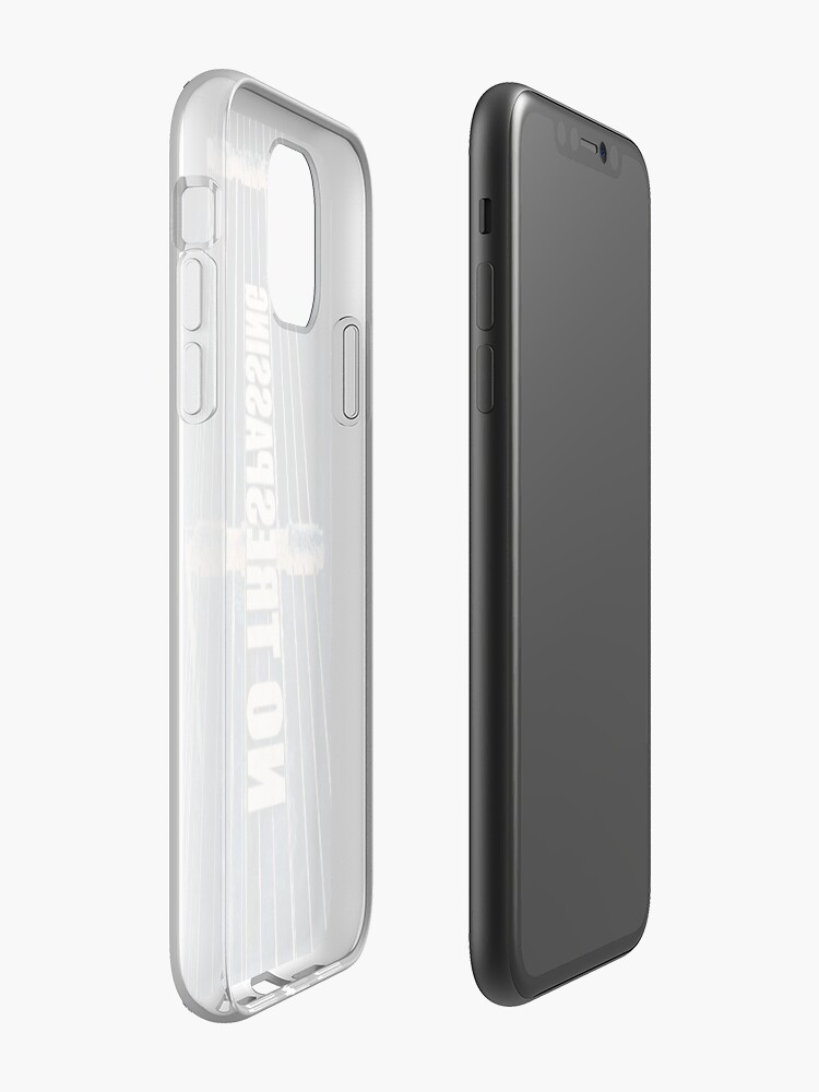 Alternate view of No Trespassing iPhone Case & Cover