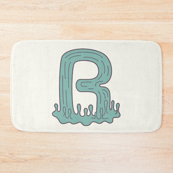 Item preview, R illustrated alphabet letter designed and sold by freshinkstain.