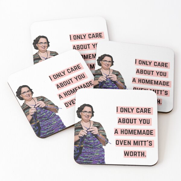 Item preview, The office Phyllis, Homemade Oven Mitt's Worth designed and sold by avit1.