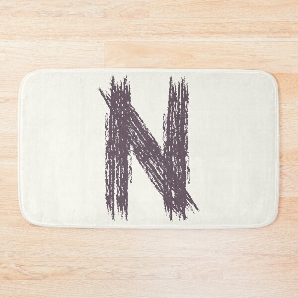 Item preview, N illustrated alphabet letter designed and sold by freshinkstain.