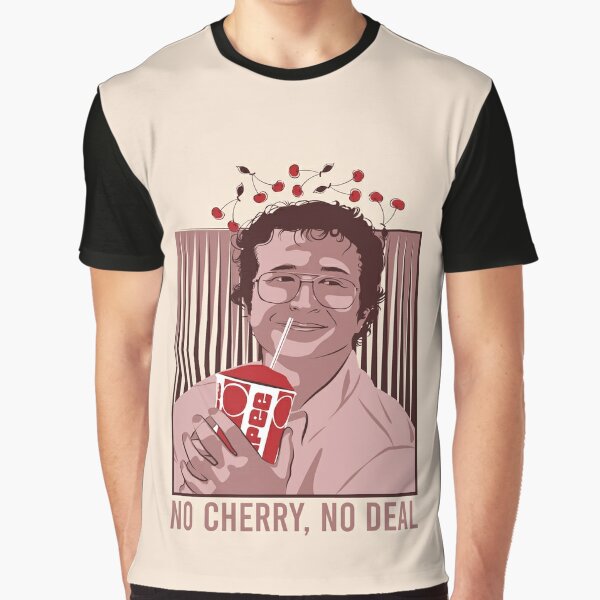 Alexei T-shirt Starcourt Mall Inspired 80/'s Top Retro Tshirt No Cherry No Deal T