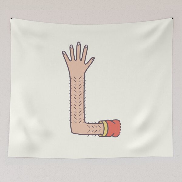 Item preview, L illustrated alphabet letter designed and sold by freshinkstain.
