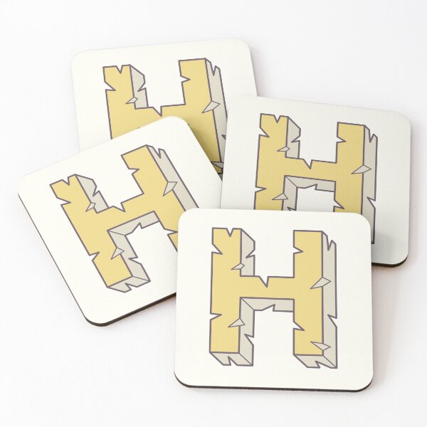 Item preview, H illustrated alphabet letter designed and sold by freshinkstain.