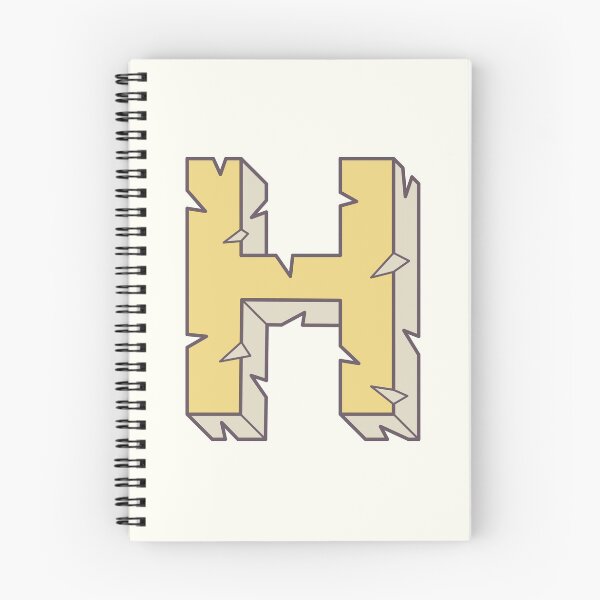 Item preview, H illustrated alphabet letter designed and sold by freshinkstain.