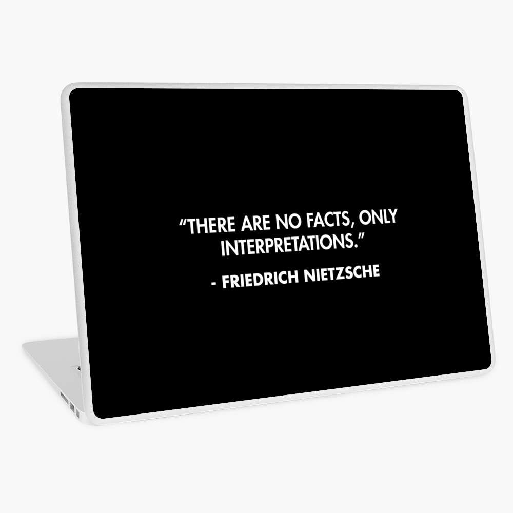 There Are No Facts Only Interpretations Friedrich Nietzsche Ipad Case Skin By Alanpun Redbubble