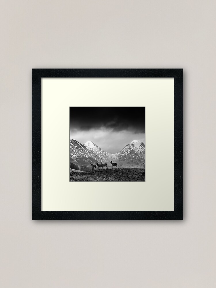 Alternate view of In the hills Framed Art Print