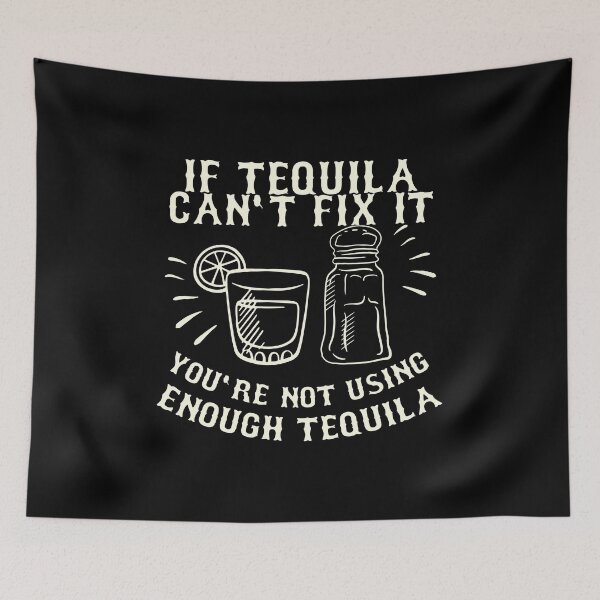 Item preview, If Tequila Can't Fix It Drinking Nights Gift Idea designed and sold by haselshirt.