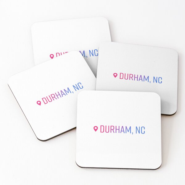 Item preview, Durham Social Media Location Pin designed and sold by keith-norris.