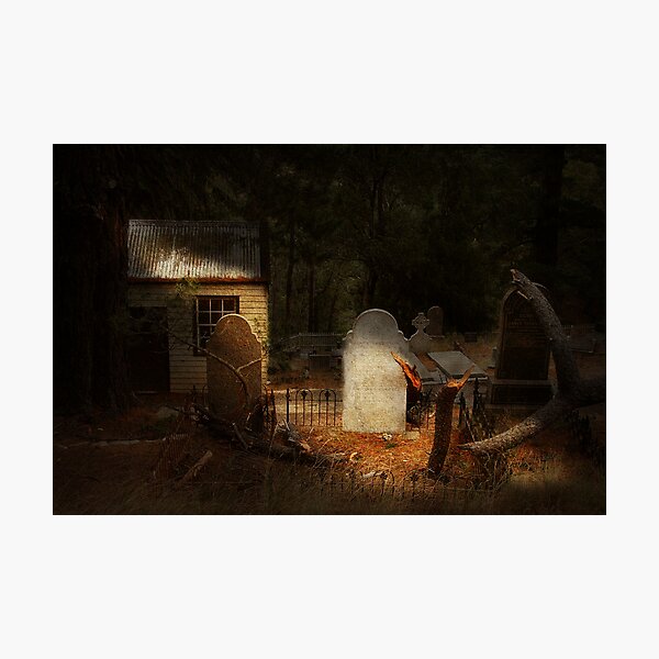 Walhalla cemetery Photographic Print