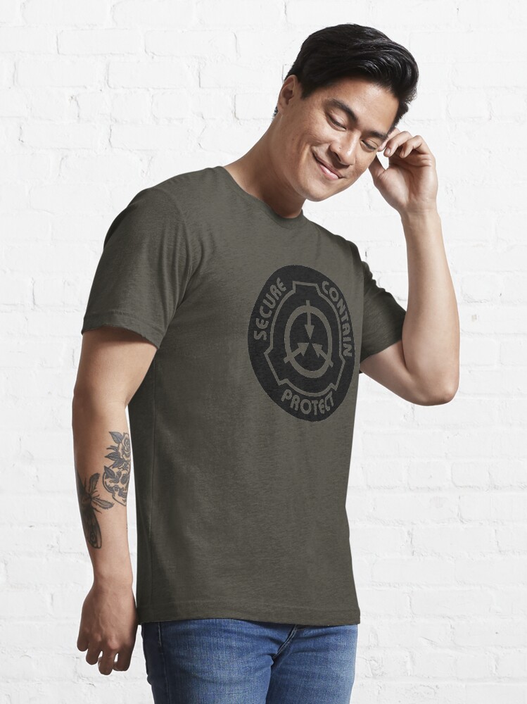 Containment Badge SCP Foundation Secure Contain' Men's Premium T-Shirt