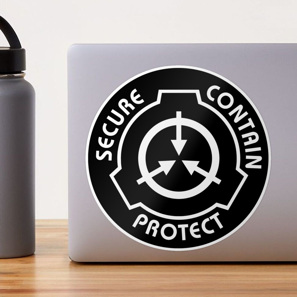 SCP Logo Reflective Patch Secure Contain Protect Foundation Emblem