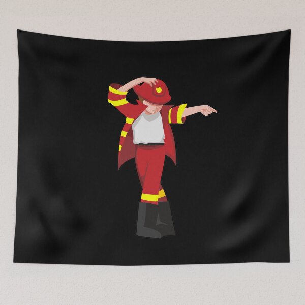 Item preview, Dancing firefighter designed and sold by Mohja-Design.