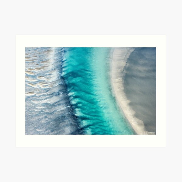 Ocean Channel Art Print