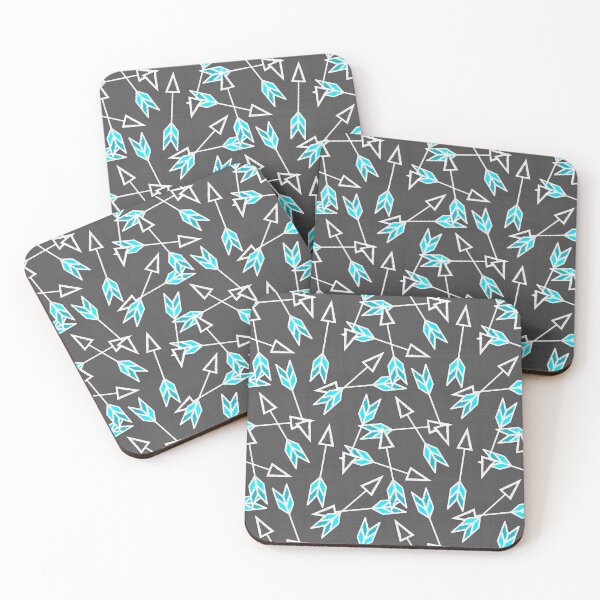 Item preview, Scattered Arrows with Turquoise Accents designed and sold by The Wellington Boot.