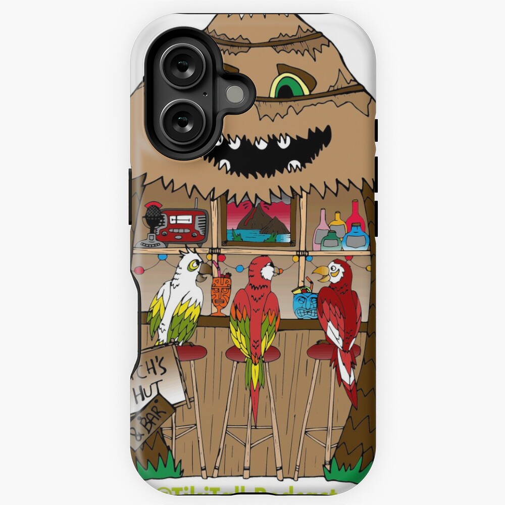 Item preview, iPhone Magsafe Tough Case designed and sold by tikitalkpodcast.