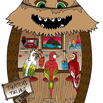 Artwork thumbnail, Thatch's Tiki Bar by tikitalkpodcast