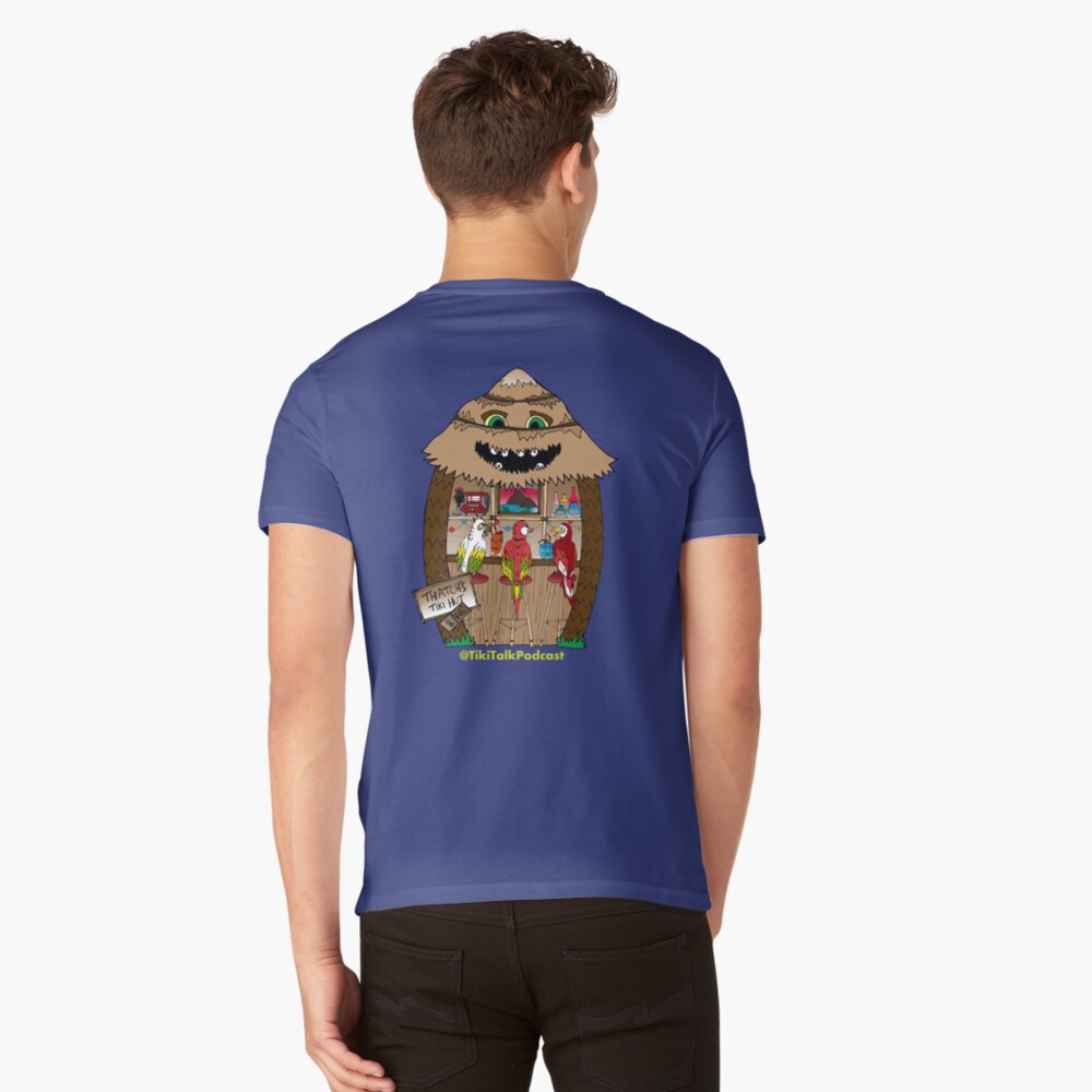 Item preview, V-Neck T-Shirt designed and sold by tikitalkpodcast.