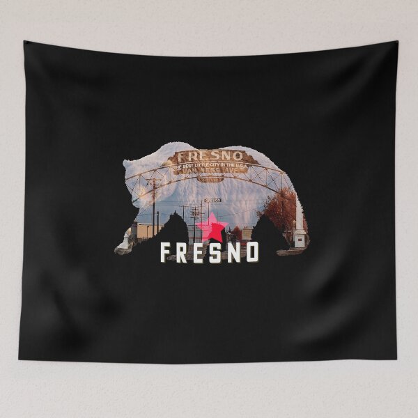Item preview, Fresno CA California Bear The Best Little City in The USA designed and sold by smartrocket.